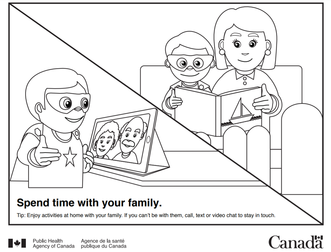 Covid 19 Coloring Pages For Kids